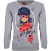 Bluza Biedronka i Czarny kot szara